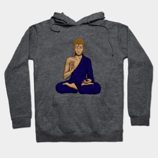 Buddha in the lotus position Hoodie